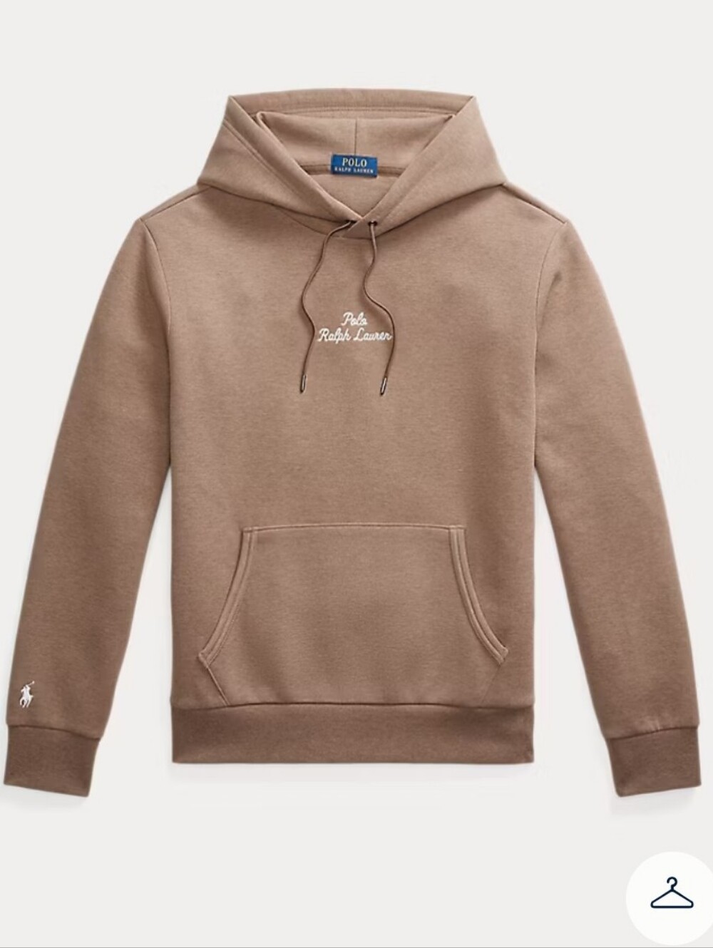 Polo by Ralph Lauren Double Knit Unisex Embroidered Logo Hoodie